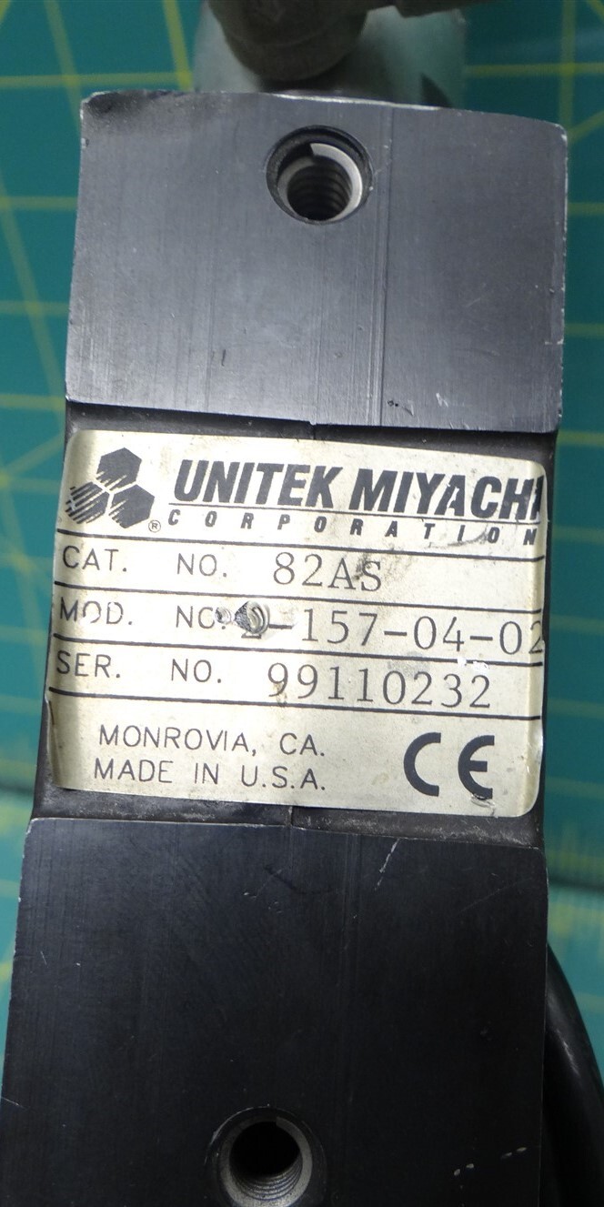 Unitek Miyachi ThinLine 82AS Spot Welding Head Model 21570402 W