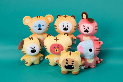 BTS BT21 Chimmy JIMIN Tiger Tatton Plush Doll Linefriends Official
