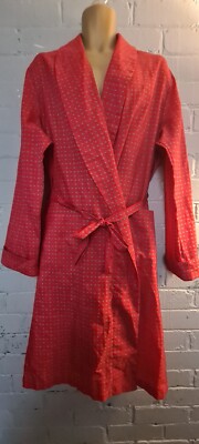 Vintage Tootal Smoking Jacket Size Large