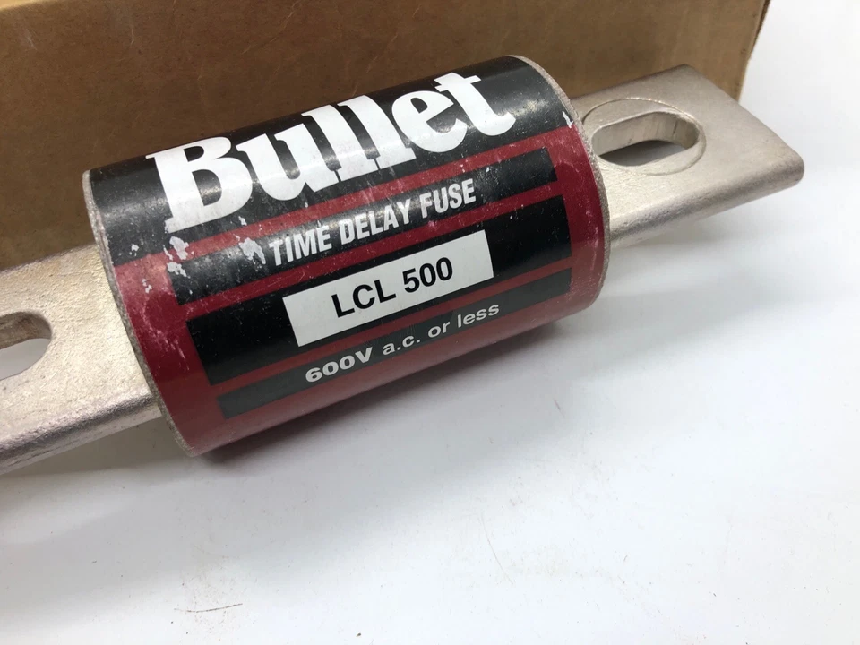 Fusible Edison Fusegear Bullet LCL500 LCL 500 Foto 2 de 4