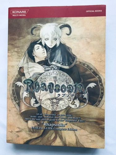 Rhapsodia Official Guide Complete Edition PS2 Strategy Book First Genso Suikoden - Picture 1 of 7