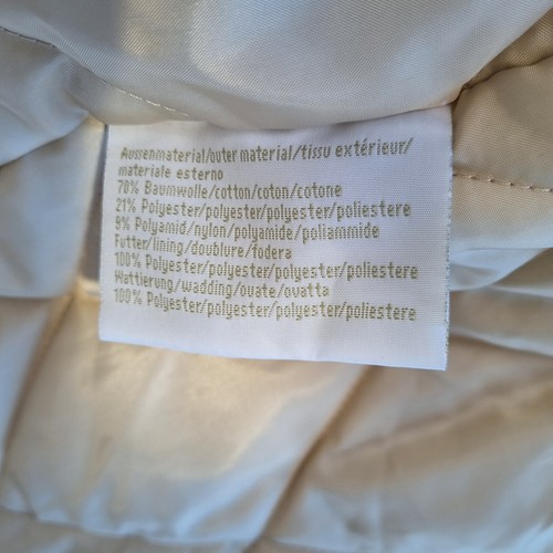 TCM Coat Womens Size Large Cream Thick Puffer Zip Winter Jacket - Picture 15 of 18