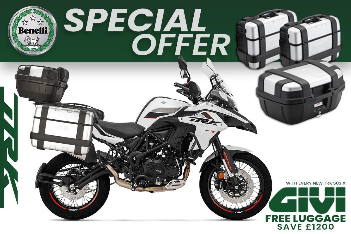 BENELLI TRK 502 X 500cc Adventure Bike Off On Road Touring For