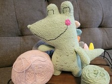 Amigurumi crochet Cocodrillo 