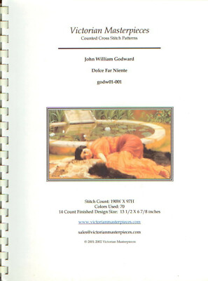 Dolce Far Niente XS Pattern - John William Godward - Victorian Masterpieces