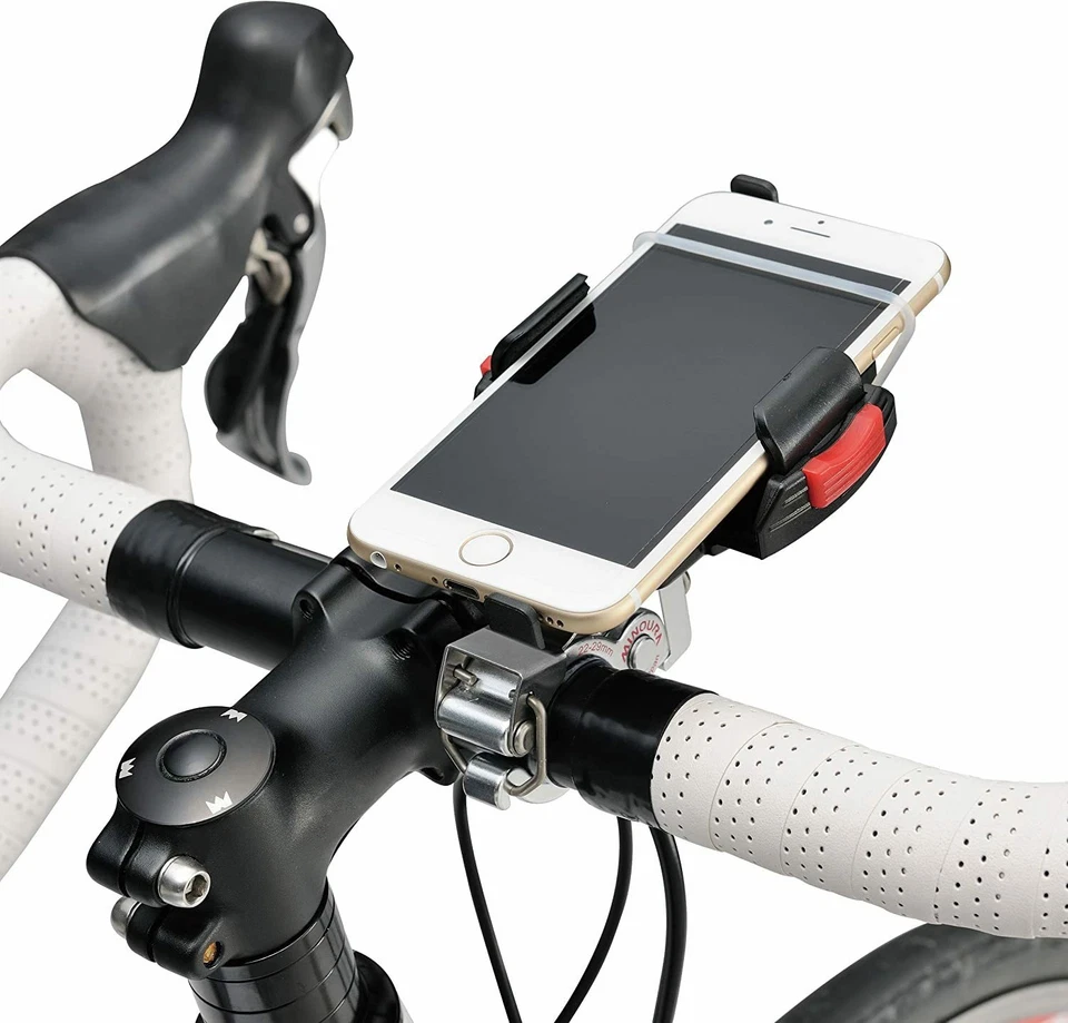 Soporte para teléfono inteligente bicicleta MINOURA iH-220-OS SM abrazadera especificación Foto 3 de 4