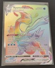 Carte Pokémon Kyurem Vmax Rainbow 197/196 EB11 Origine Perdue FR