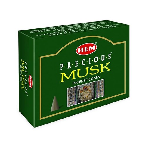 HEM Precious Musk Fragrance Incense Dhoop Agarbatti For Home Freshness 120 Cones - Picture 3 of 4