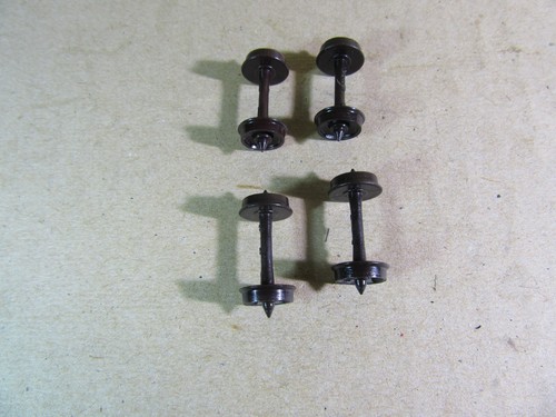 447X Vintage Kadee USA 4 Ejes & 8 Ruedas de Plástico Portabrocas 15MM Ho 1:87 - Imagen 4 de 5