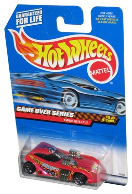 Hot Wheels Game Over Series 4/4 (1998) Red Twin Mill II Toy Car #960
