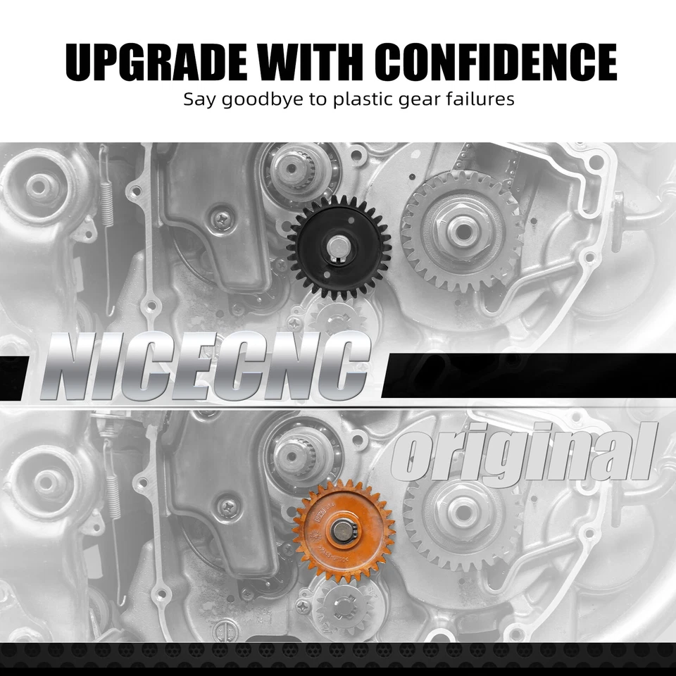 NICECNC Aluminum Engine Oil Pump Idler Gear for Suzuki DR650SE1996–2025  - Image 4 of 4