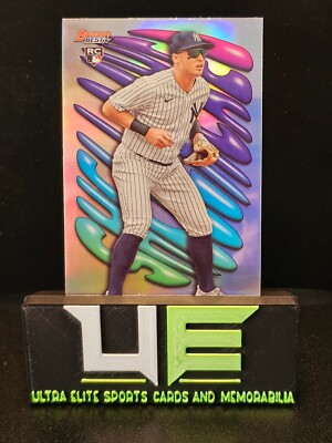 2023 Anthony Volpe Bowman's Best Baseball Shellacked Refractor RC #SH-17