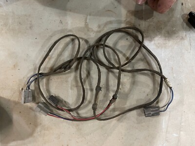 1973 cuda seat belt warning wiring harness e-body barracuda challenger? 73 mopar