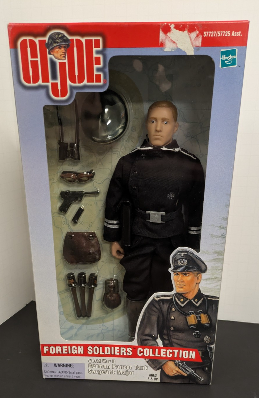 GI JOE FOREIGN SOLDIERS COLLECTION PANZER TANK SGM