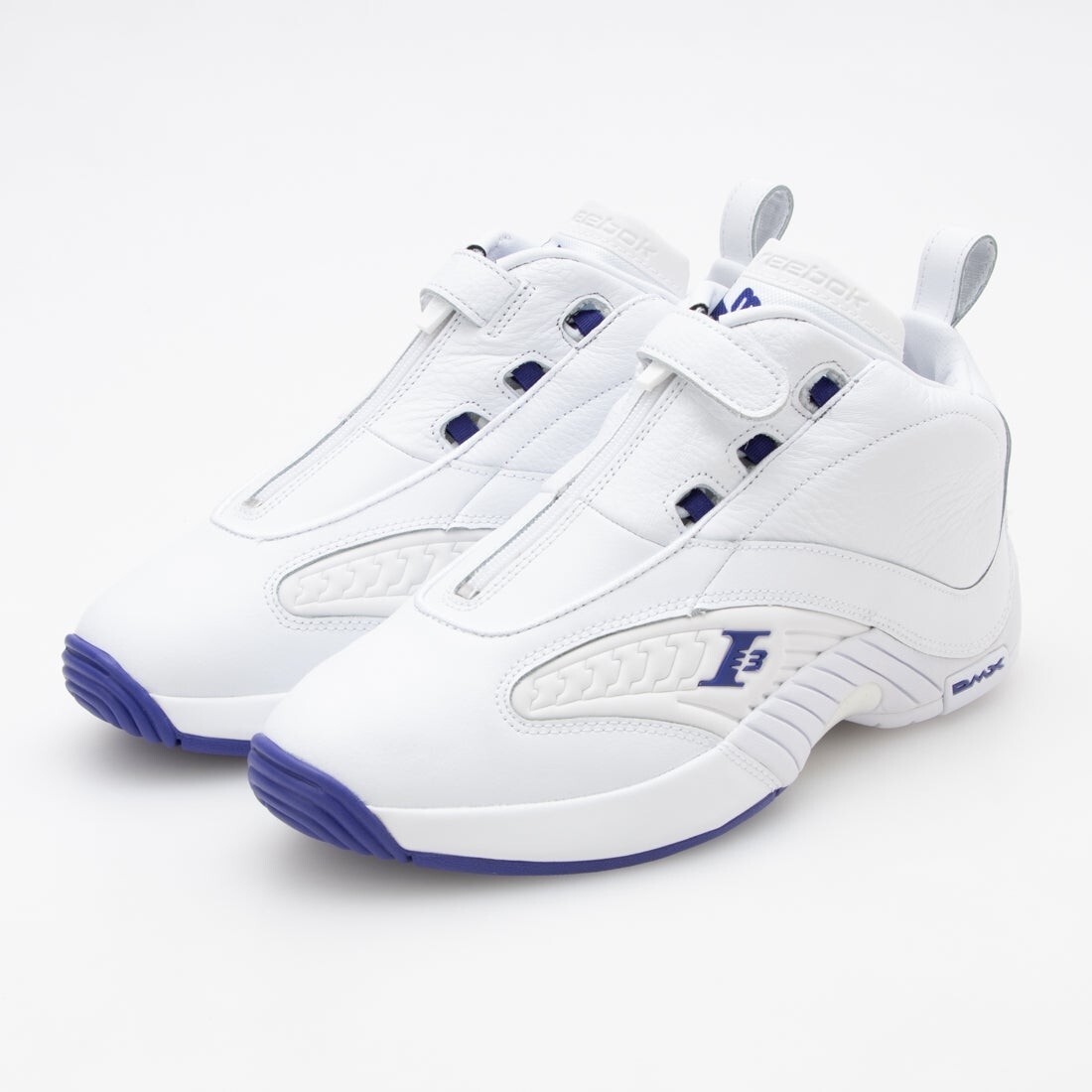 Reebok Answer IV  100033884 White Purple Men's Size