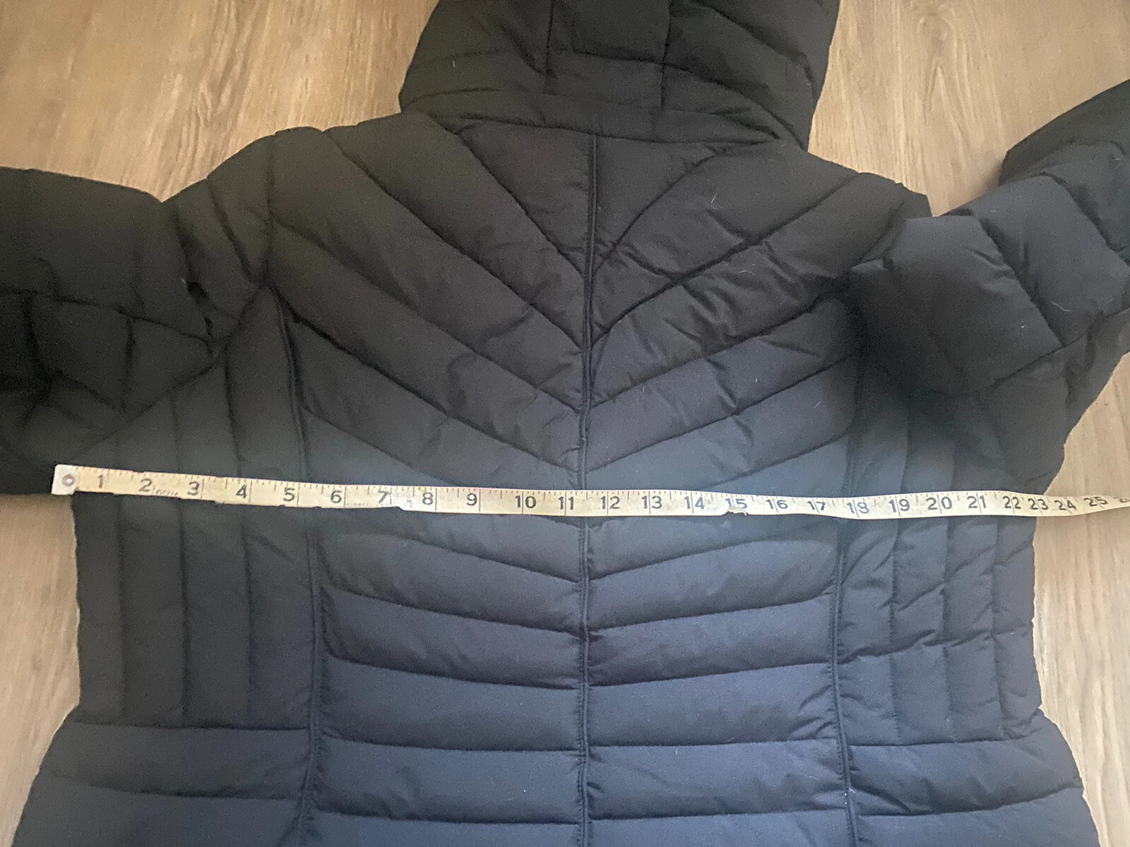 Cappuccio XL Michael Kors donna nero buffer ultraleggero XL prolungato