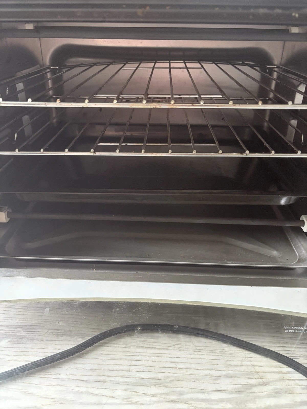 Euro-Pro X Toaster Oven Countertop Bake Broil Toast Grill Black Tested
Opens in a new window or tab