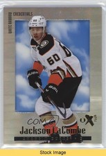 2023 Skybox E-X 2000 Rookies White Rainbow Credentials Jackson LaCombe READ ev1