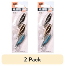 2PCS Kastmaster Fishing Lure Spoons 3PK 1/4 oz 
