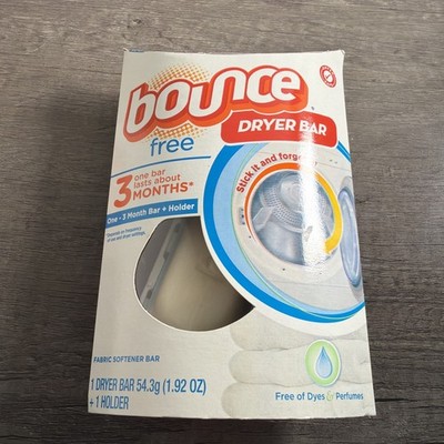 New Bounce Dryer Bar Free Fabric Softener Bar 1.92oz Gentle Proctor Gamble 2010