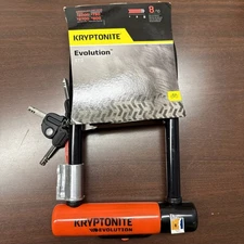 Kryptonite Evolution Series U-Lock 4 x 9" Keyed / NEW (open Box)