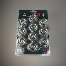 Allison Satin Nickel Swirl Cabinet Drawer Kno...