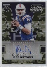 2016 Panini Prizm Collegiate Draft Picks Camo /199 Jeff Driskel #271 Auto 1b30