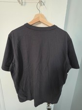 UNIQLO U Men's T-Shirt Size M Dark Gray / Charcoal Short Sleeve Crew Neck