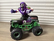 New Bright remote control Monster Jam Grave Digger Carnage Creature truck.
