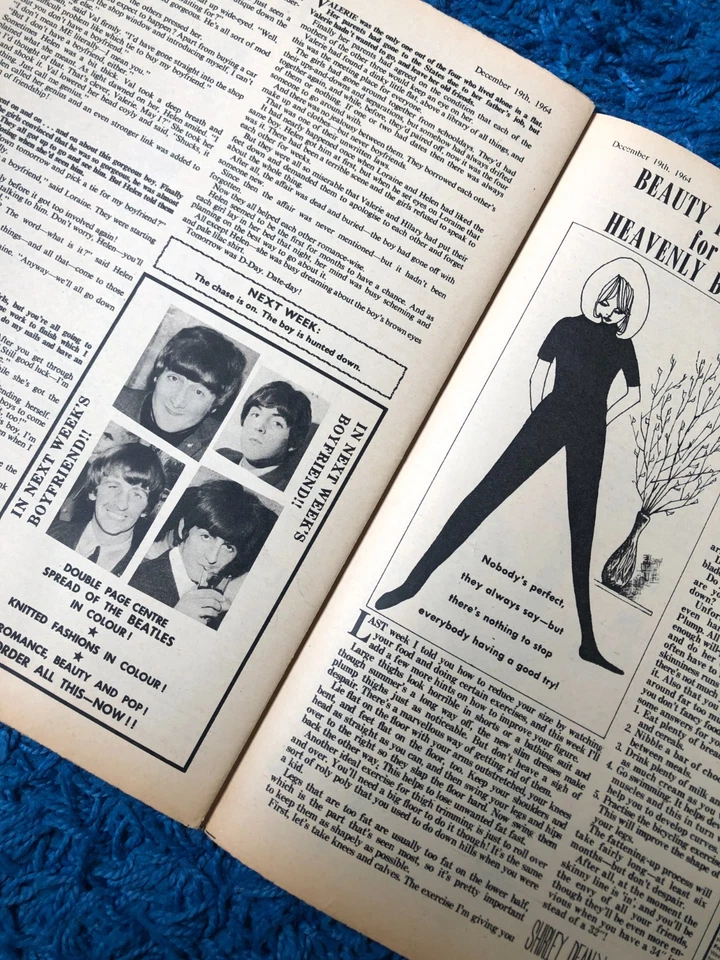 Boyfriend magazine comic 19 Dec 1964 UK Rolling Stones Beatles Manfred Mann Mod - Image 4 of 4