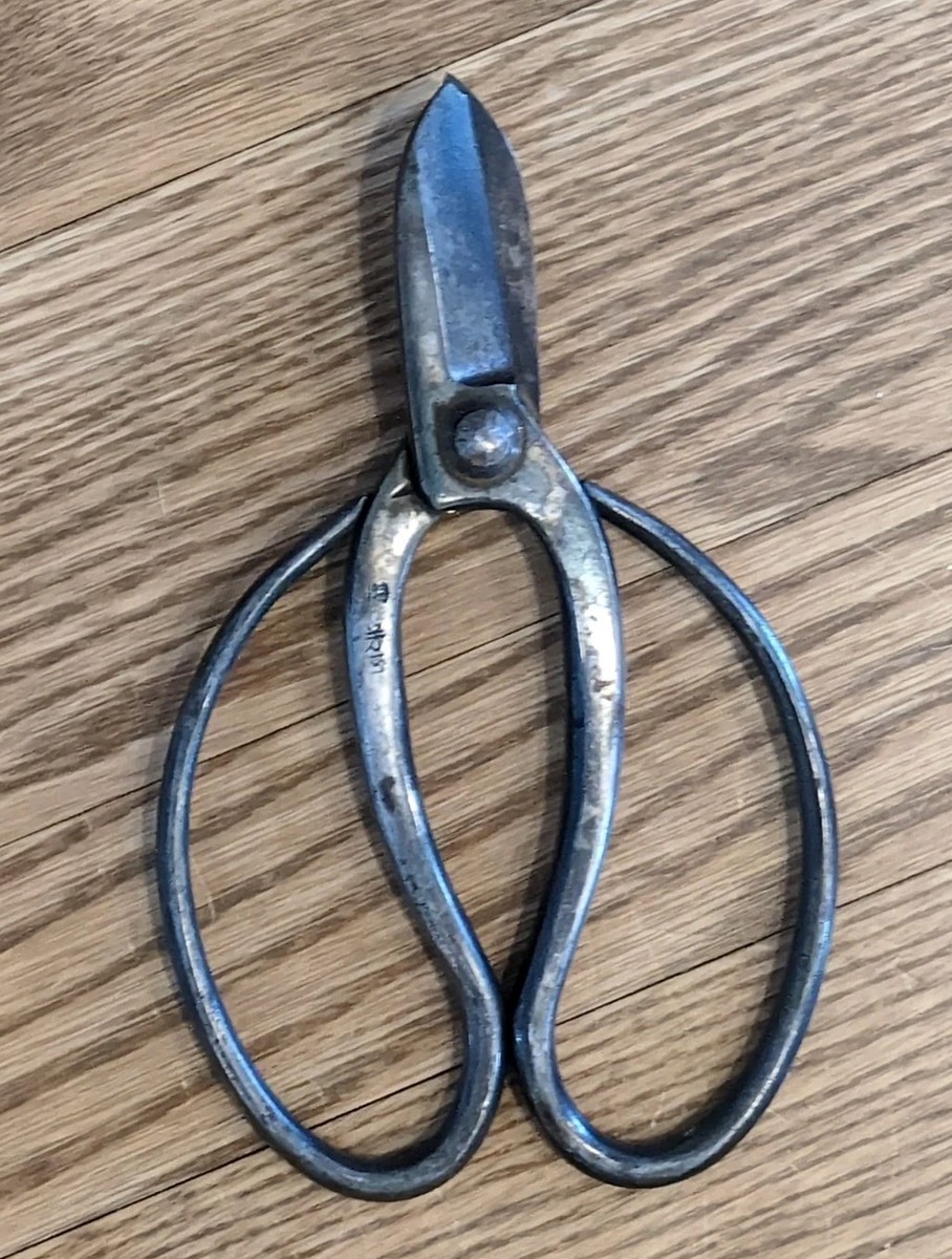 Great Vintage Antique Japanese Bonsai Pruning Scissors Stamped