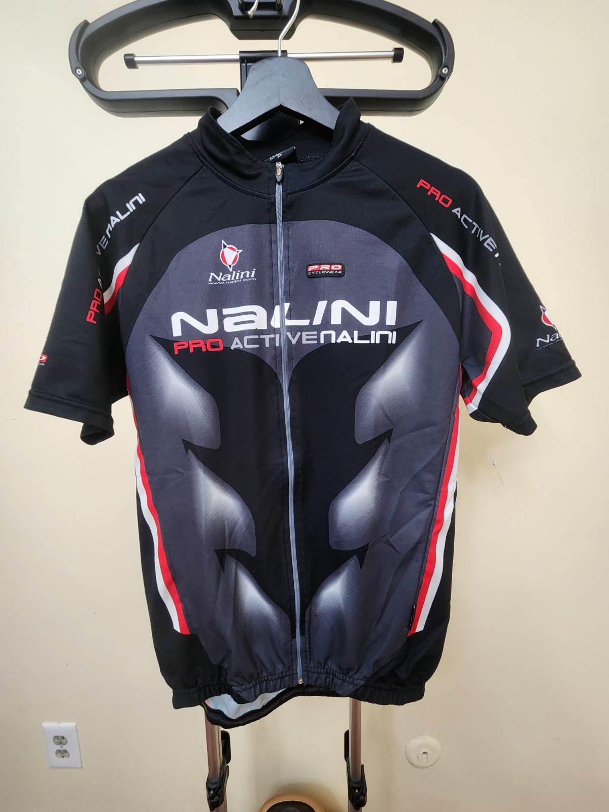 Nalini Pro Active Men&rsquo;s XL Cycling Jersey Full Zip Road Bi