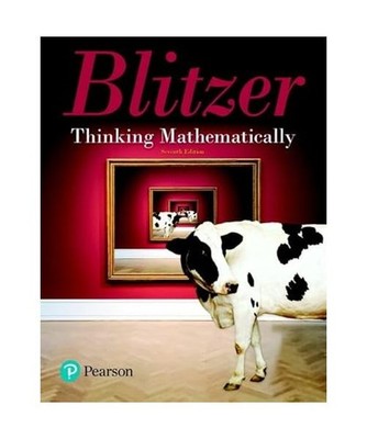 Thinking Mathematically, Robert Blitzer