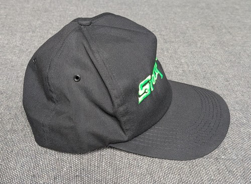 Vintage Snap-On Tools Hat Cap Snap Back Black Green Logo K-Products Adult Mens - Picture 2 of 7