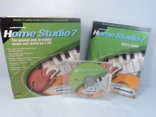 Cakewalk HOME STUDIO 7 CD w/Manual for Windows 95 98 NT Music & Sound Software