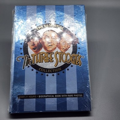 The Essential Three Stooges Collection (DVD, 2015, 6-Disc Set) NEW & Sealed