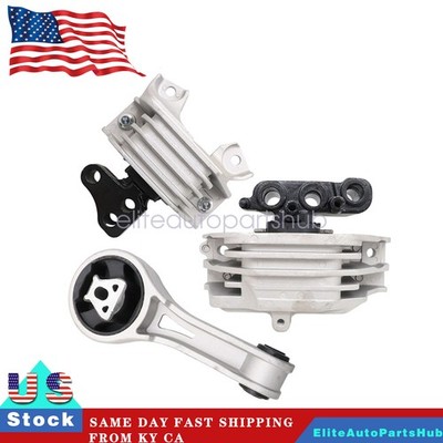 3Pcs Engine Motor Mount for 2011-2018 Journey L4 2.4L Automatic Transmission