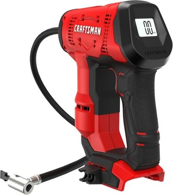 Cordless Tire Inflator 150 PSI   Portable Digital Gauge + LED & Auto Shut-Off
