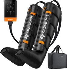 QUINEAR Cordless Leg Recovery System 5-Zone Air Compression, Leg Massager M