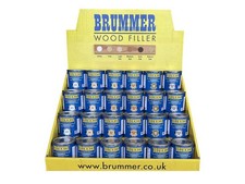 Brummer Wood Filler Display Unit - 24 Small Pots (250g Each)