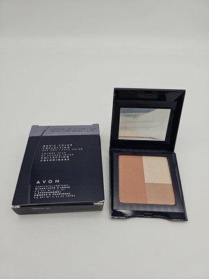 Avon Basic Color Collection Eye And Cheek Color-evening Collection Light