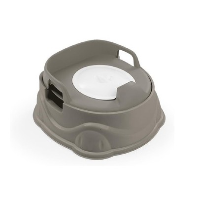 Dolu Nüvi Kinder 3 in 1 Toilettentraining Töpfchen Farbe Grau