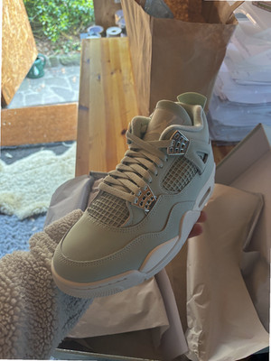 Jordan 4 Retro Seafoam Sail (Women's) EU 37.5