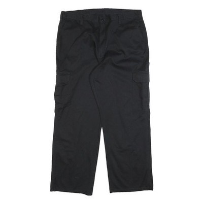DICKIES Herren Cargo-Hose Baumwollmix Schwarz Relaxed W40 L31 Workwear