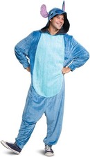 Stitch Deluxe Disney Lilo Movie Jumpsuit Fancy Dress Up Halloween Adult Costume