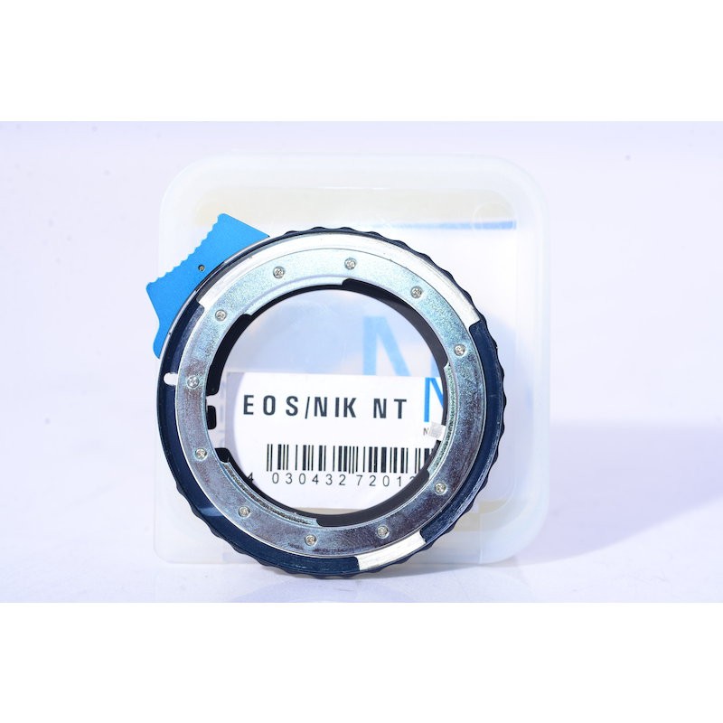 Novoflex EOS/NIK NT Adapter Ring for Nikon Lenses to Canon EF/EOS