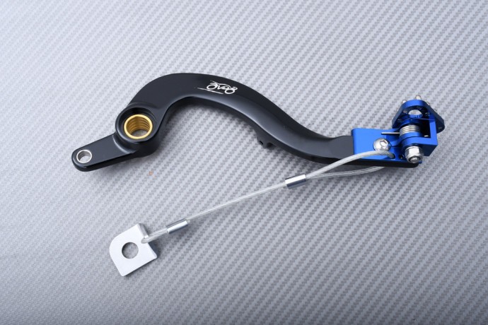 Pédale de frein arrière STRONGBRAKE à embout rotatif antidérapant pour Yamaha WR250F 2015