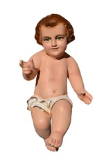 🌟 Niño Dios de Yeso. Baby Jesus🌟