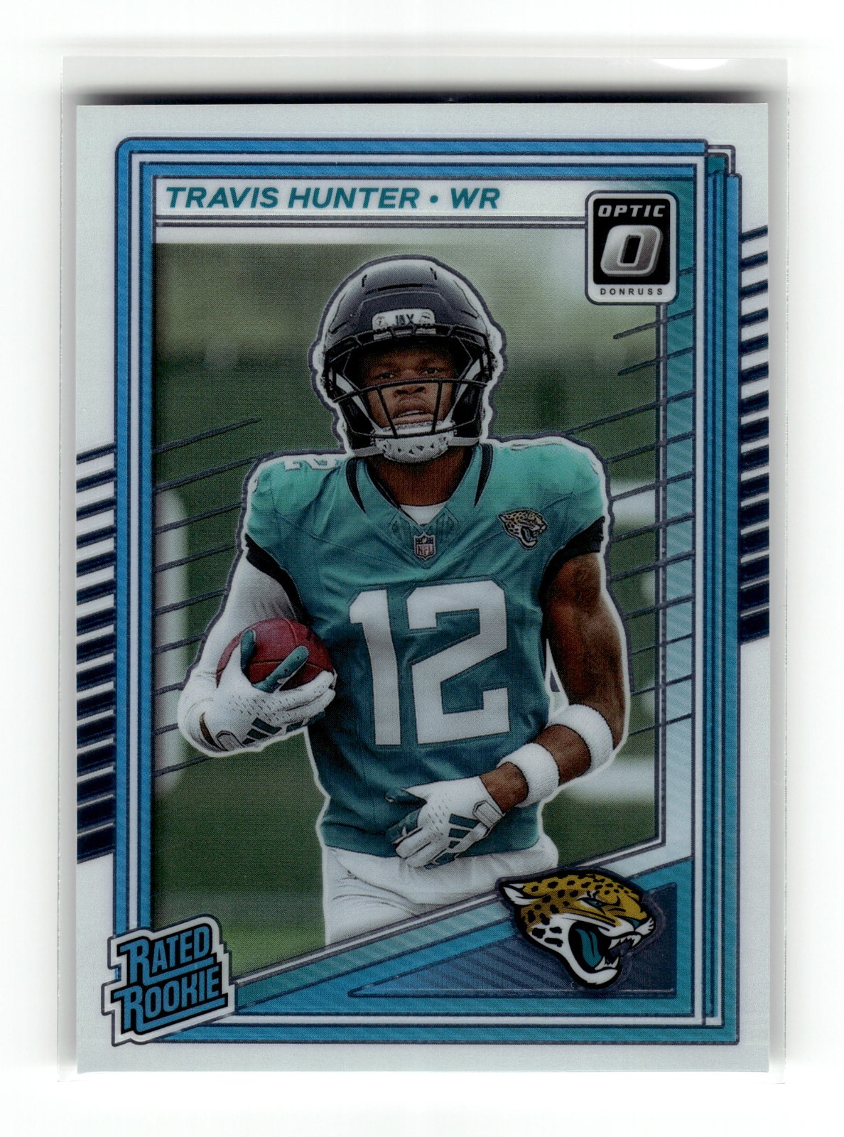 Travis Hunter 2025 Donruss Optic #201 Rookie Jacksonville Jaguars RC