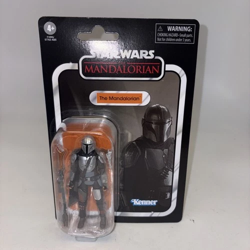 Star Wars Vintage Collection The Mandalorian Full Beskar 3.75" Figure Read